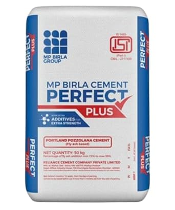 mp birla cement perfect plus, 50 kg pack -2