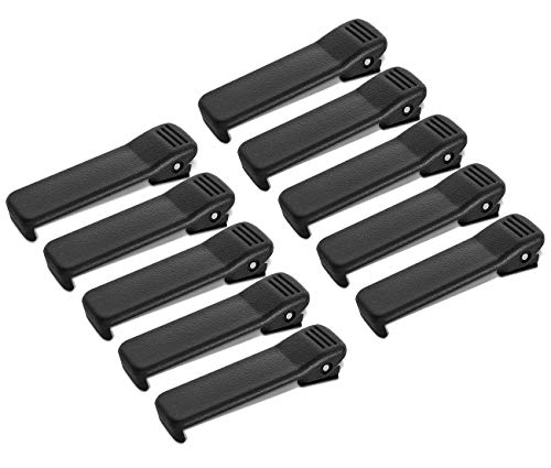 abcGoodefg Belt Clip for Motorola PMNN4251 NNTN4497 NNTN4970 CP200D CP200 CP180 CP150 CP140 CP360 CP380 GP3688 EP450 PR400 Two Way Radios (10 Pack) by abcGoodefg - Used condition - US$15.29