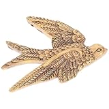 BIUDECO Kunstharz Wandanhänger Schwalbenmotiv Vintage Design für Heimdekoration im Wohn und Schlafzimmer