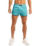Ouber Men's Causal Sport Shorts Beachwear Homewear (A-Sky Blue,L)