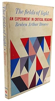 Paperback The fields of light;: An experiment in critical reading Book