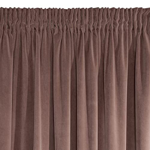 Eurofirany KRISTI Velvet Curtain with Rufflette Tape, 1 pc. Thermal Curtain - Image 3