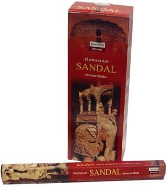 Darshan Sandal (Sandalwood) - 120 Sticks Box - Incense
