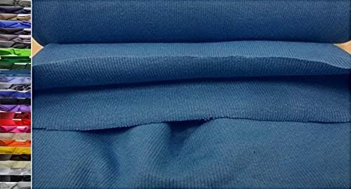 StoffBook COTTON CUFF BI-STRETCH RIB STRUCTURE FABRIC MATERIAL, b952 (Camel)