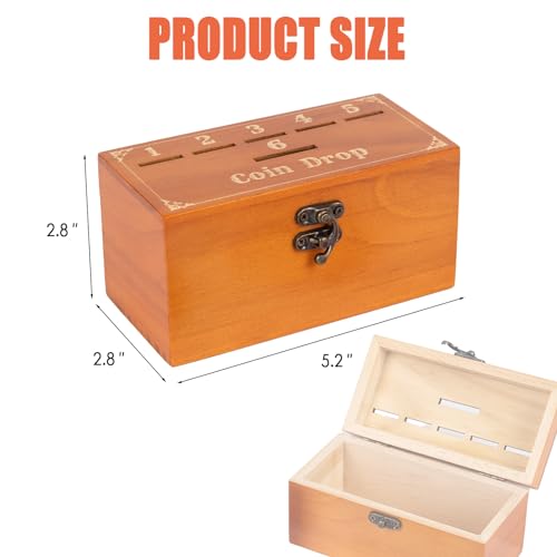 Wooden Penny Game Extguds juego de mesa de madera miniatura 4