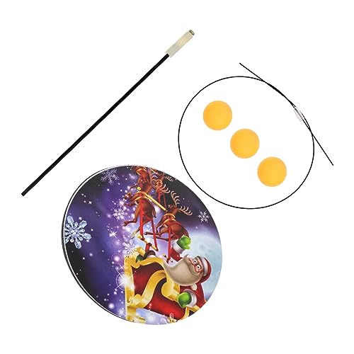 VANZACK 1 Set Table Tennis Trainer Elastic Shaft Training Supplies for Home Use Stable Base Durable Design for Personal Practice Family Fun