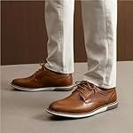 Bruno Marc Men's Plain Toe Oxford Shoes Business Formal Derby Dress Sneakers - Image 5