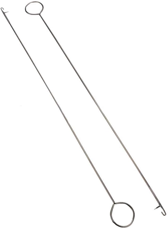 Stainless Steel Sewing Loop Turner Hook for Turning Fabric Tube Strap Belt Strip Handmade DIY Tool Stainless Steel Sewing Loop Turner Hook