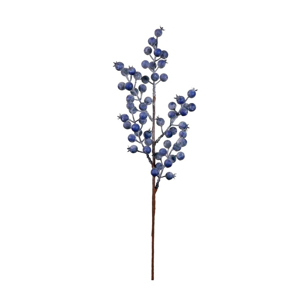 FloristryWarehouse Artificial Blueberry Branch 58cm/23 Inches Tall