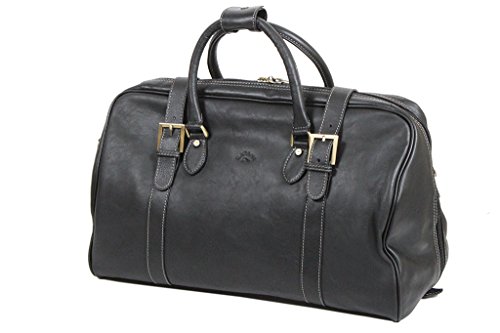 Sac de voyage Katana cuir de vachette gras finitions artisanales et élégance