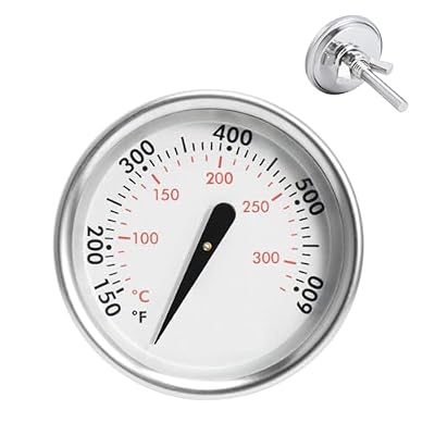BQMAX 7581/60540 Grill Thermometer for Weber Q Series Weber Spirit E/S 210, 310, 220, Grill Heat Indicator Temp Gauge for Weber Charcoal Grills, Grill Temperature Gauge for Spirit I & II 200 Series