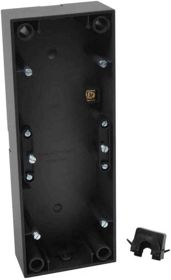 Hager 10439949 Wall Plate/Switch Cover Anthracite - Wall Plates/Switch Covers (Anthracite)