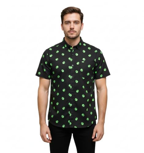 Image of Molokai Surf Button Down Slim Fit Hawaiian Short Sleeve Shirts