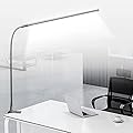 Brokimis USB LED Desk Lamp with Clamp 8-12W Adjustable Brightness Eye Care GooseNeck 360° Swivel Nail Desk Light with Adapter for Manicure Reading Eyebrow Trimming Office Tattoo Silver