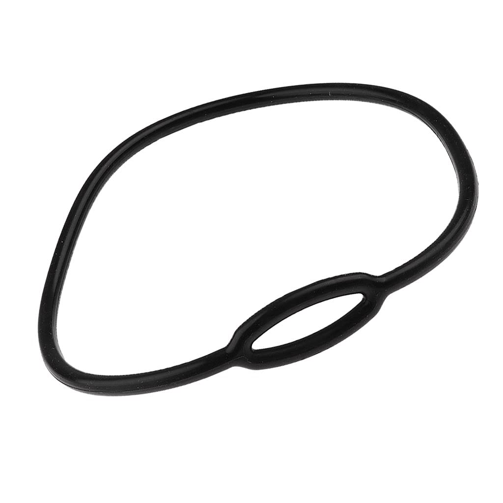 Tauchen Silikon Atemregler Halskette Halter Flexibles MundstüCk Atemregler Halskette Ring Oktopus Halter 18Cm Schwarz