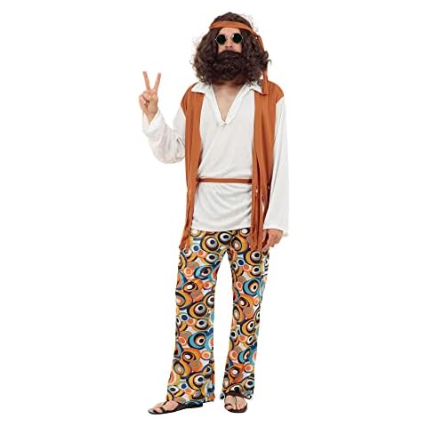 Hippie Man Fancy Dress Costume by Rubies Cover