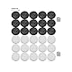 Schwarzweiss Backgammon Schach Plastikbackgammon Kontrolleure scherzt Kinderspielzeug Durchmesser 22mm