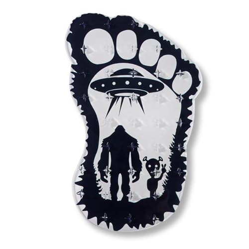devembr Snowboard Stomp Pad for Bigfoot Lovers, Funny Stomp Pads