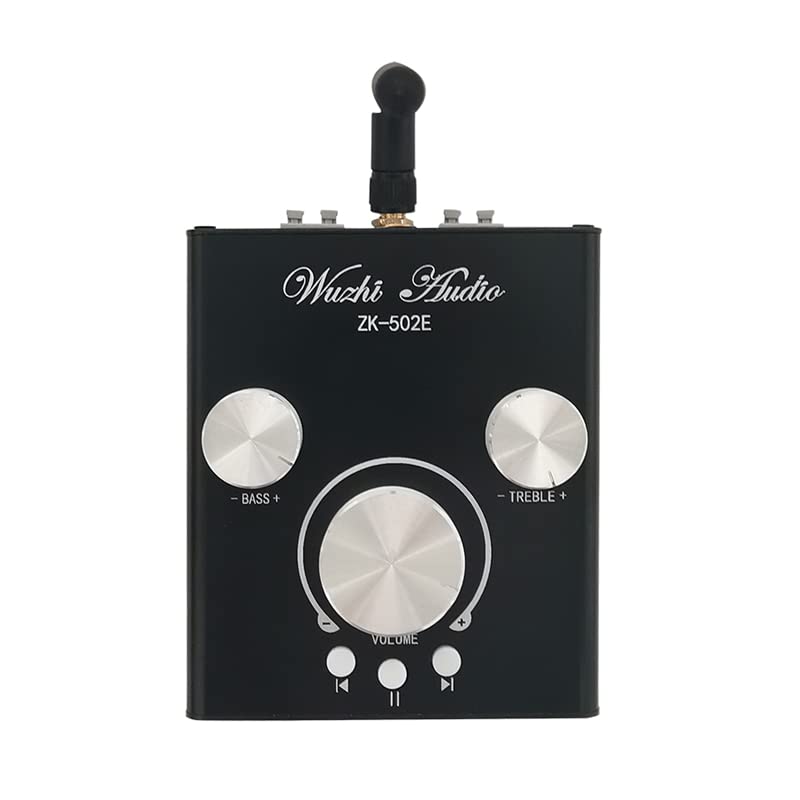 TPA3116D2 2 * 50W Bluetooth 5,0 Amplificador de Potencia de Audio estéreo HiFi Clase D Digital TPA3116 Ecualizador USB Mini Amplificador de música