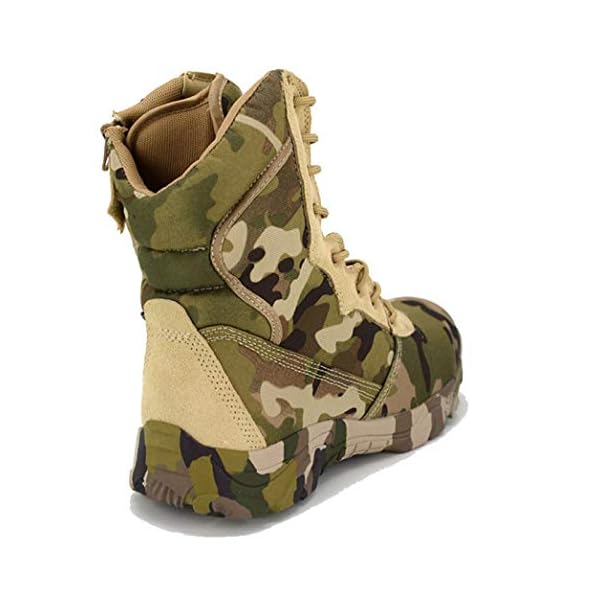 QIKAI Taktische Stiefel Wasserdicht Magnum-Tarnanzug Mit Hohen Taktischen Kampfstiefeln Wüstenstiefel Für