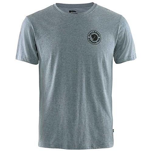 Fjallraven Herren 1960 Logo T-Shirt, Onkel-blau-Melange, M