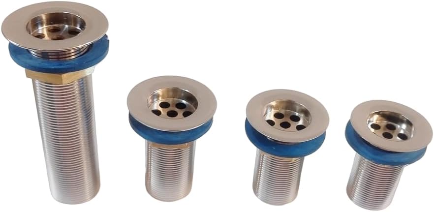 A2Z HOME Waste Coupling Jali (Size 3x Extra Heavy KGR) Stainless Steel Waste Coupling (Full Brass) (Jali_6 Heavy)