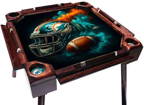 Mesa profesional de dominó diseño Dolphins miniatura 2