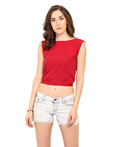 Image of Trend Arrest Women's Polyester Lush Backless Top