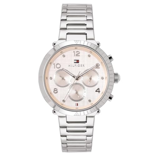 Tommy Hilfiger Quartz Multifunction Peach Dial Stainless Steel Strap Casual Watch for Women_TH1782488W Tommy Hilfiger Quartz Multifunction Peach Dial Stainless Steel Strap Casual Watch for Women_TH1782488W