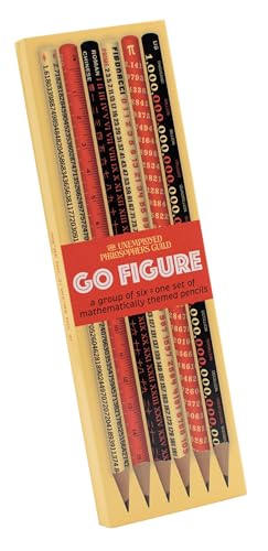Set de 6 lápices temáticos de matemáticas miniatura 4