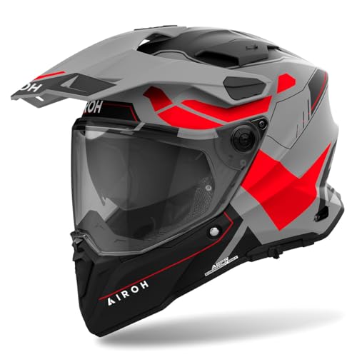 Airoh Casco Integrale Commander 2 Reveal Red Fluo Matt Xs