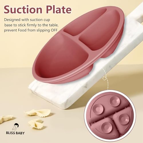 Bliss Baby 7Pcs Silicone Baby Feeding Set for Baby - Image 7