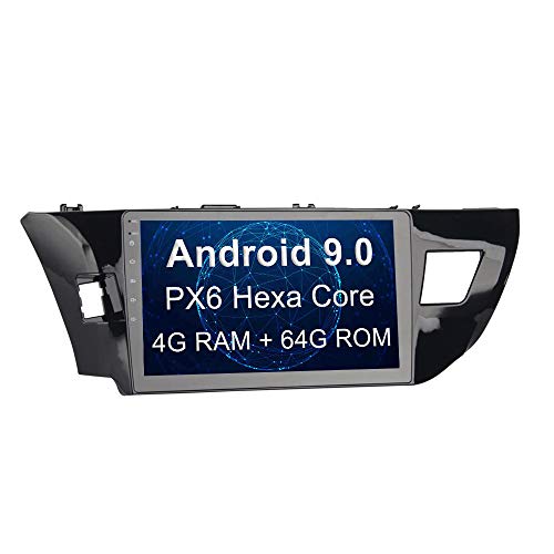 SYGAV Android 9.0 Car Radio for 2014-2016 Toyota Corolla 10.2 Inch Touch Screen