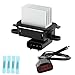 HIMARKLIF HVAC Blower Motor Resistor Kit AC Blower Control Module with WPT688 Connector Wire Harness Fit for Ford Expedition 2009-2017,F-150 2009-2014,Lincoln Navigator 2009-2017 Replace＃BL3Z-19E624-A