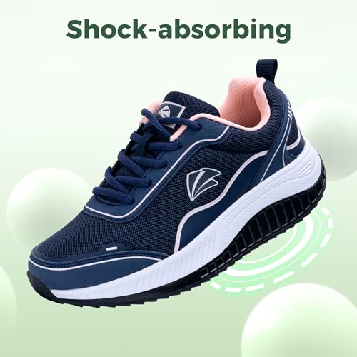 Image of IIV Womens Walking Shoes for Plantar Fasciitis, Arch Support Athletic Tennis Sneakers Orthotic Comfortable Shoes for Standing All Day US 5.5-11