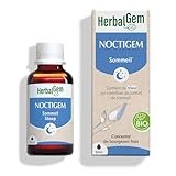 HerbalGem Noctigem Bio, Tilleul et Figuier, Procure Un Repos Nocturne Bon et sain, Gemmothérapie Concentrée 30 ML