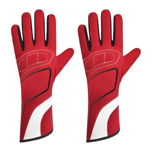 Ysyqkn Guantes de Karting, Guantes de Invierno para Deportes Al Aire Libre.