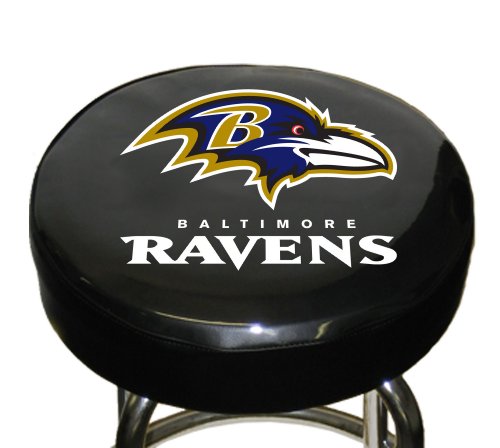 Fremont Die NFL Baltimore Ravens Bar Stool Cover, 14.5