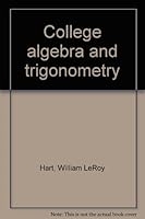 College algebra B0007DE2GS Book Cover