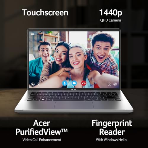 Acer NX.KFHAA.001 Swift Go Intel Evo Thin & Light Premium Laptop 14 Inch 1920X1200 100% Srgb Touch Screen Display Intel Core I7-1355U Intel Iris Xe 16Gb Lpddr5 512Gb Gen 4 Ssd Sfg14-71T-72Qv thumb #5