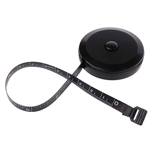Cinta métrica retractil flexible 1.5 m negra miniatura 6