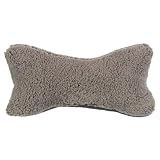 TRIXIE 38000 Kopfkissen Bendson, 40 × 22 cm, hellgrau/dunkelgrau, Schwarz