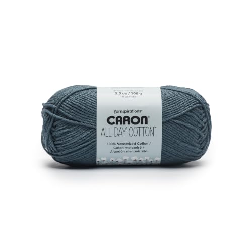 Image of Caron All Day Cotton Yarn for Crocheting, Summer Night, 3-Pack