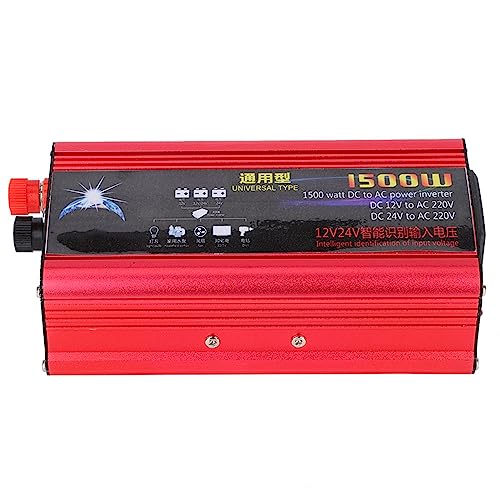 Inversor de corriente para coche: viaja sin límites con carga de 1500W 4