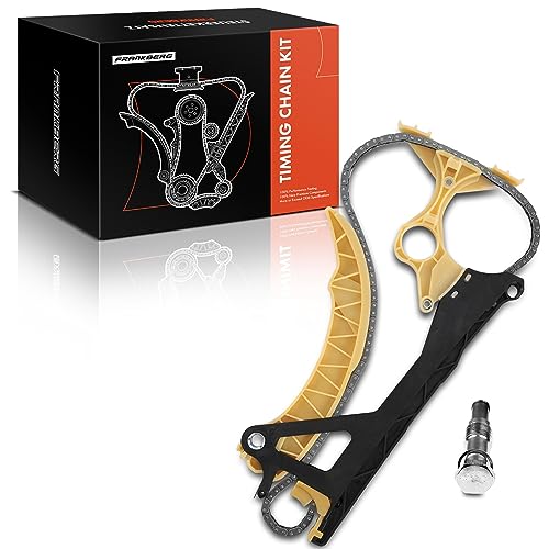 Frankberg Steuerkettensatz Steuerkette Kompatibel mit 1er E81 E87 116i 3er E46 E90 316 1.6L Benzin 2002-2011 11318618318