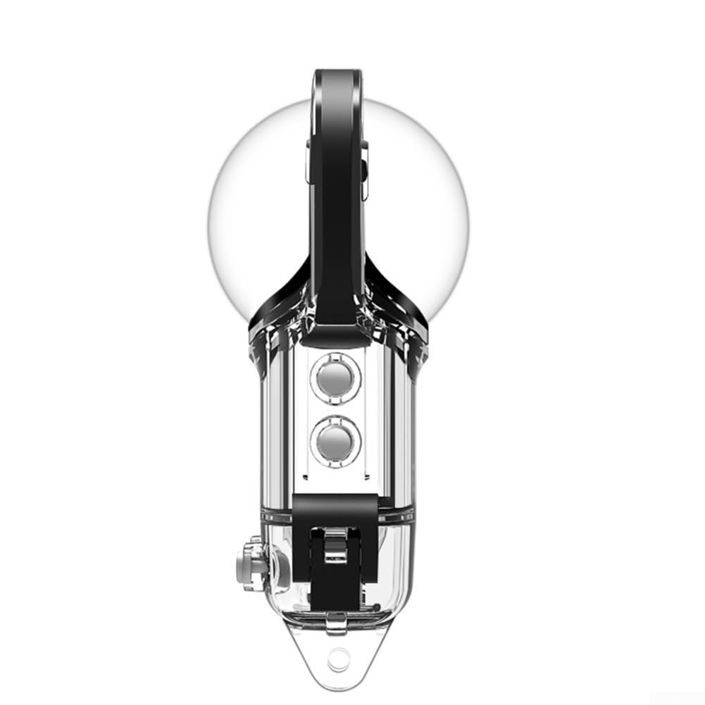 Eawfgtuw Carcasa invisible de buceo para Insta360 X5 50 m, protección con soporte de montaje, accesorio de fotografía subacuática para exploración de cámara de acción