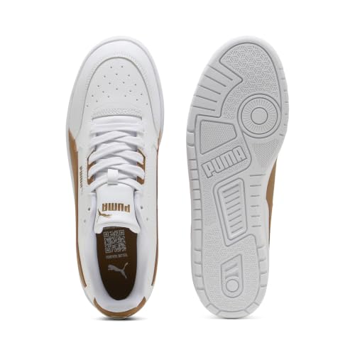 PUMA Erwachsene Shuffle Downtown Sneakers 37, White Kona Brown – Ansicht 4