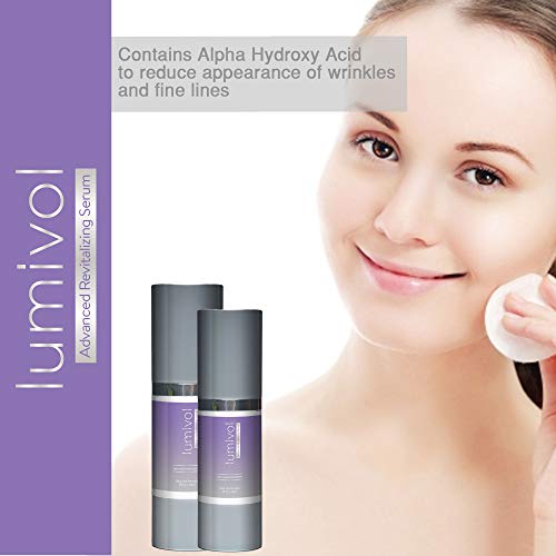 Lumivol- Advanced Revitalizing Serum- Boost Collagen And Elastin- Intense Hydration- Diminish The Look Of Fine Lines And Wrinkles #TOP3