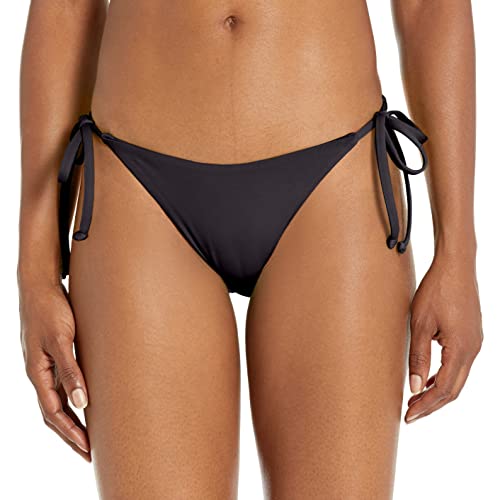 BECCA Women's Standard Rebecca Virtue Color Prism Side Tie Bikini Bottoms-Cheeky Coverage, Swimwear Separates
