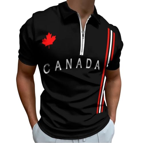 Polo homme à manches courtes stretch et respirant pour le sport et l'été